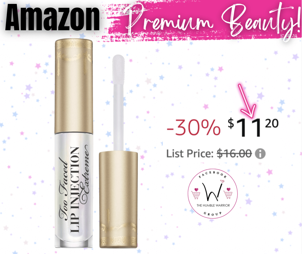 Too Faced Mini Lip Injection Plumping Gloss!